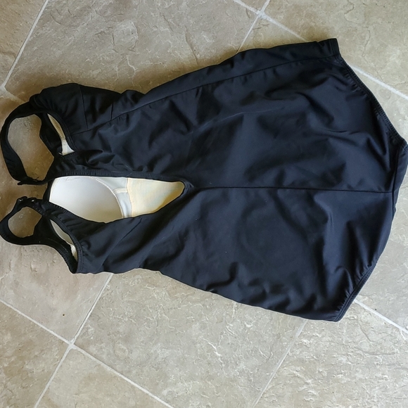 Vintage Pin Up Rockabilly One Piece Swimming Suit - Picture 15 of 16